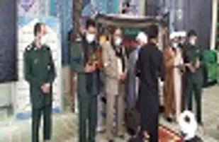 تجلیل از بسیجیان گروه جهادی صالحین