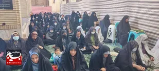درسالروز ولادت حضرت فاطمه زهرا(س)مراسم جشن فاطمی در مصلی بخش راین برگزارشد.