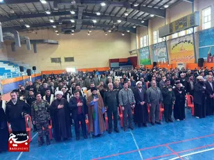 برگزاری مراسم باشکوه گرامیداشت شهید سلیمانی و شهدای جنگ تحمیلی دوازده روزه در مسجدسلیمان