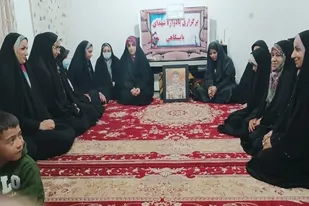 برگزاری یادواره شهدای خانگی در شهرستان خاش