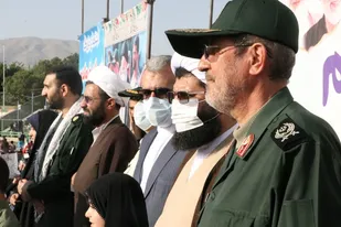 تجمع بزرگ یاران انقلاب و  پویش سلام فرمانده در شهرستان قدس