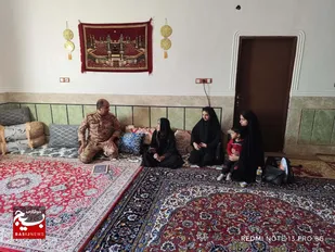 دیدار با خانواده شهید اهل سنت در میرجاوه