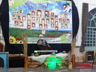 یادواره شهدای سرافراز شهر زیارتی رزوه