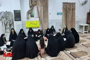 برگزاری محفل انس با قرآن کریم پایگاه شهیده افضل در کنارک
