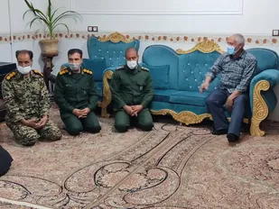 تجلیل از ایثارگران و جانبازان بخش ایثار