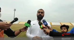 مصاحبه سرمربی تیم ملوان در بوشهر