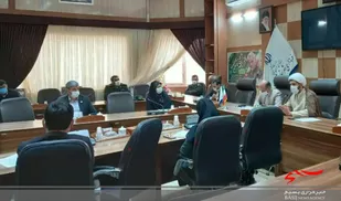 برگزاری جلسه ستادمقابله با کرونا با حضور فرمانده سپاه شیروان