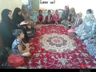 برگزاری اردوی جهادی حوزه حضرت فاطمه(س) در روستای خاکو