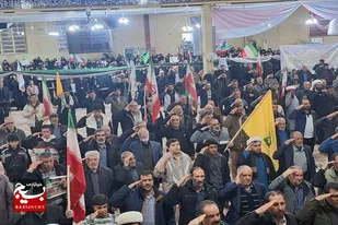 برگزاری شب مقاومت مردم درگزین در مسجد جامع