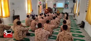 آموزش پیشگیری از اعتیاد به سربازان  در بهبهان