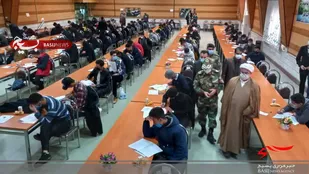 برگزاری آزمون استخدامی دانشگاه&zwnj;های افسری ارتش در شاهرود+ تصاویر