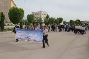 برگزاری همایش پیاده&zwnj;روی کارکنان دانشگاه آزاد اسلامی شاهرود