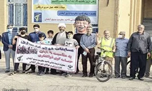 برگزاری مسابقات دوچرخه&zwnj;سواری به مناسبت حماسه کوی ذوالفقاری