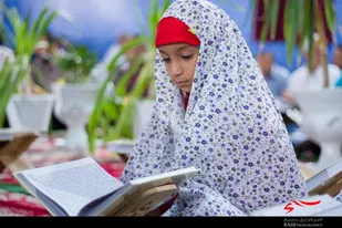 حضور چشم گیر نونهالان بوشهری در مراسم ترتیل خوانی نوای ملکوت