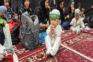 همایش بزرگ شیرخوارگان حسینی در حسینیه ثارالله سپاه انصارالحسین(ع) همدان
