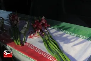 تشییع پیکر پدر شهیدان دوبری