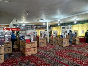 توزیع 40سری جهیزیه به ارزش 4میلیاردریال