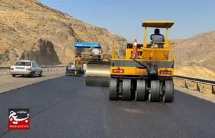 بهسازی آزادراه قزوین&ndash;رشت با هدف ارتقای کیفیت تردد ادامه دارد
