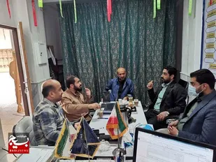 برگزاری نشست احصا و ارجاع مشکلات محرومیت زدایی با مدیر بیاد علوی در بخش دلوار