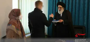 تشرف یک مسیحی آلمانی به دین مبین اسلام در کرج