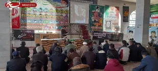 حضور رزمندگان گردان۱۱۳امام حسین(ع) در برنامه سالگرد شهید سلیمانی منطقه پادنا علیا شهرستان سمیرم