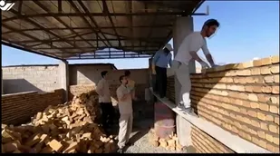 اقدامات محرومیت زدایی بسیج سازندگی سپاه استان البرز در روستای محمدآباد حسین خانلو