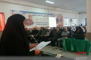 برگزاری یادواره شهید ۱۳ ساله در اسدآباد