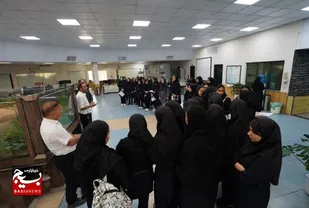 اعزام ۲۸۰ نفر دانش آموزان دختر متوسطه دوم به اردوی راهیان پیشرفت در شهرستان مهر
