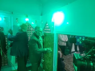 غبارروبی آستان مقدس امامزاده اسماعیل (ع)  فیروزکوه