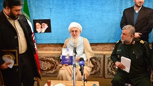 آیت الله قربانی عضو مجلس خبرگان رهبری "عضو بسیج رسانه" گیلان شد