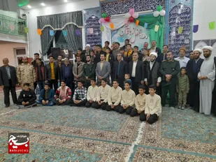 محفل انس با قرآن در روستای انداده شهرستان جوین برگزار شد
