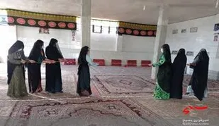 برگزاری مسابقه طناب کشی در دهستان ریگ