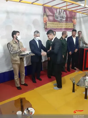 مراسم تجلیل از قهرمانان کشور و ملی پوشان جودو قم از دریچه دوربین