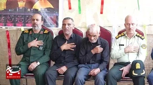 نخستین سالگرد شهید سردار رمضانعلی چوبداری، با حضور فرمانده سپاه استان البرز برگزار شد