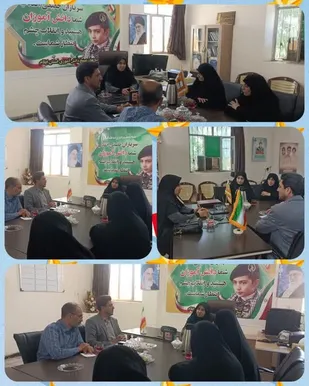 دیدار نماینده مجلس با مسئولین سازمان بسیج دانش اموزی استان ایلام