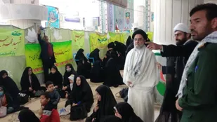 میقات صالحین در ابرکوه برگزار شد