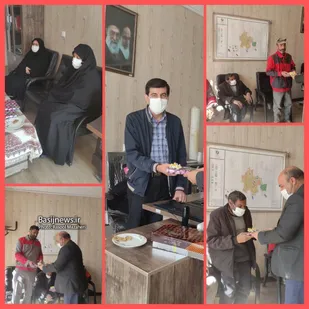 فرمانده حوزه حضرت معصومه (س) ناحیه مقاومت بسیج فلاورجان با اعضای شورای روستای کاویان دیدار کردند