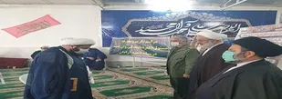 مراسم تودیع و معارفه مسئول نمایندگی ولی فقیه در سپاه آرادان برگزار شد