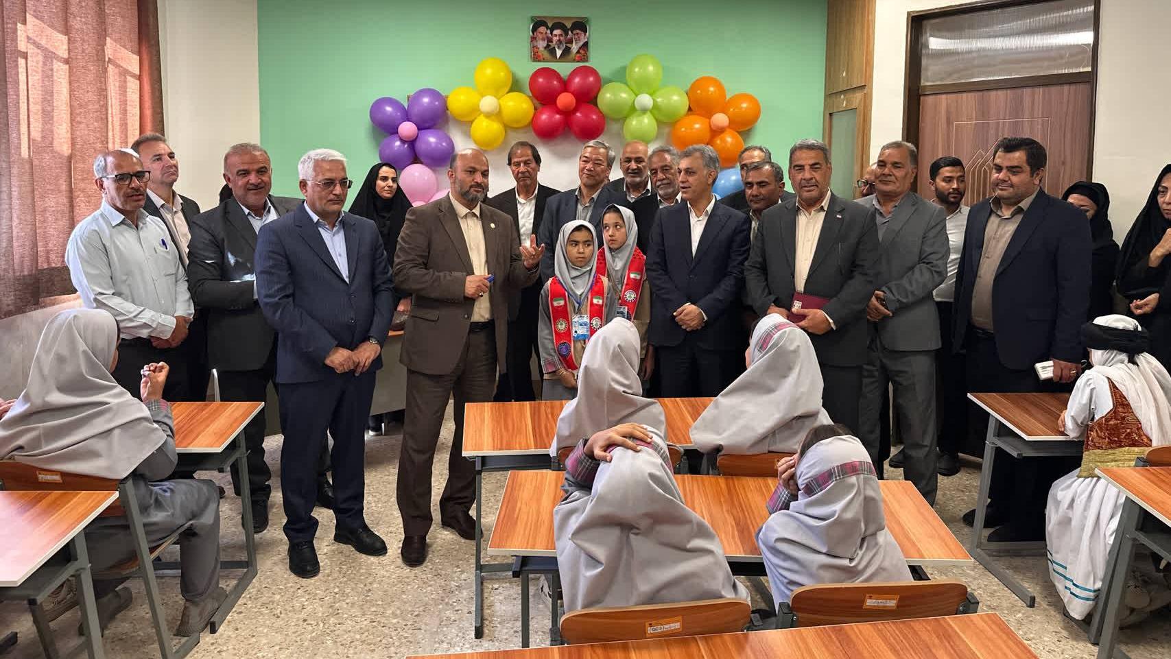 دبستان ۱۲ کلاسه پروین اعتصامی در خواف به بهره‌برداری رسید