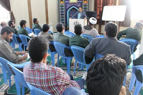 کارگاه خود امدادی و دگر امدادی در ناحیه مقاومت بسیج میبد