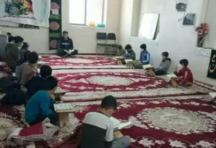 برگزاری جلسه جوانه های صالحین پایگاه بسیج شهید بهشتی