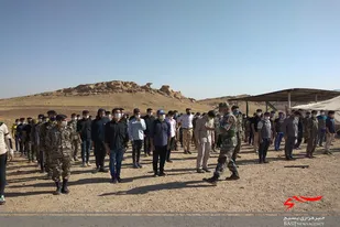 رزمایش گردان بیت المقدس حوزه شهید &laquo;خادم&zwnj;پر&raquo; همدان