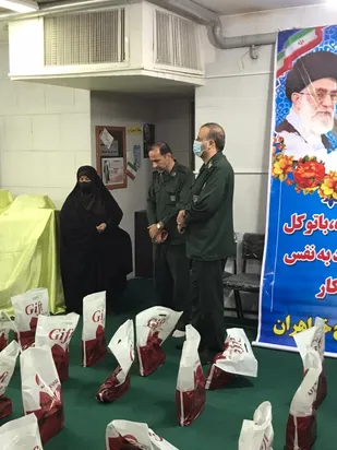 سرکشی فرمانده سپاه شاهرود از رزمایش مومنانه بسیج خواهران