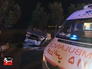 حادثه رانندگی در جاده پارس آباد- اردبیل ۶ مصدوم برجا گذاشت