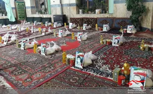 تهیه و توزیع 26 بسته مواد غذایی و 100 عدد گوشت مرغ توسط پایگاه مقاومت بسیج حضرت حجت(عج) بجنورد