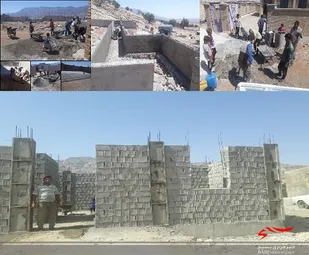 اجرای بیش از 20 پروژه جهادی قرارگاه پیشرفت و آبادانی سپاه فتح در دهستان ممبی رودتلخ