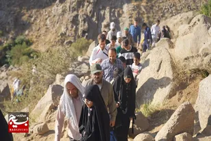 کوهپیمایی خانوادگی کارکنان سپاه انصارالحسین(ع) همدان