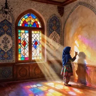 پویش خلاقانه &laquo;خانه&zwnj;ی ما، رنگین&zwnj;کمانِ مهربانی&raquo; ویژه دختران دانش آموز قزوینی