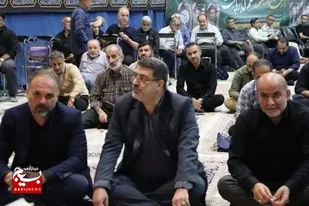 مراسم اربعین شهدای جنگ تحمیلی ۱۲ روزه&zwnj; در محمودآباد