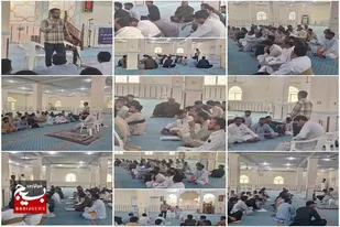 برگزاری کلاس آموزش سلاح و آمادگی دفاعی مردم در حوزه مقاومت بسیج امام محمد باقر (ع) کهیر